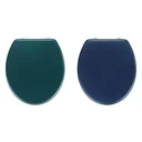 Toilet seat "Prima", dark green matt, MDF