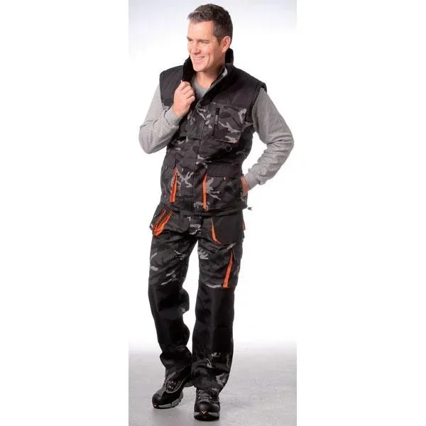 Work trousers, camouflage, size 56