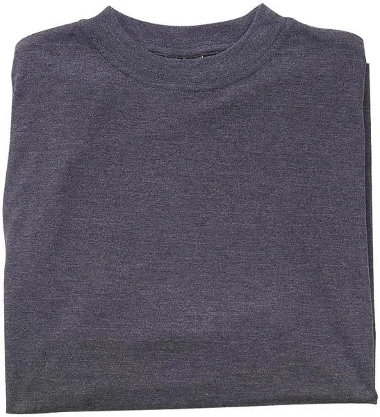 Big Size T-Shirt, anthrazit Gr.M