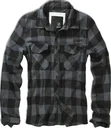 Checked shirt black/grey, size 3XL