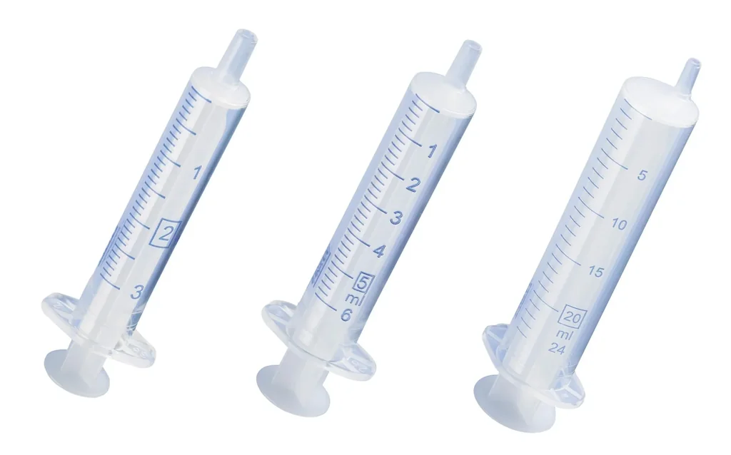 Disposable syringe 20 ml, 100 pieces