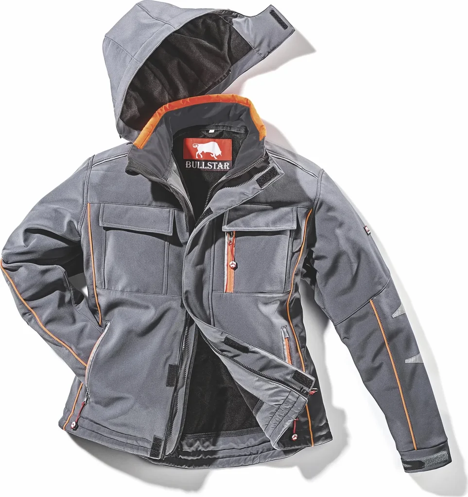 Thermo-Softshelljacke Ultra grau, Gr. XXL