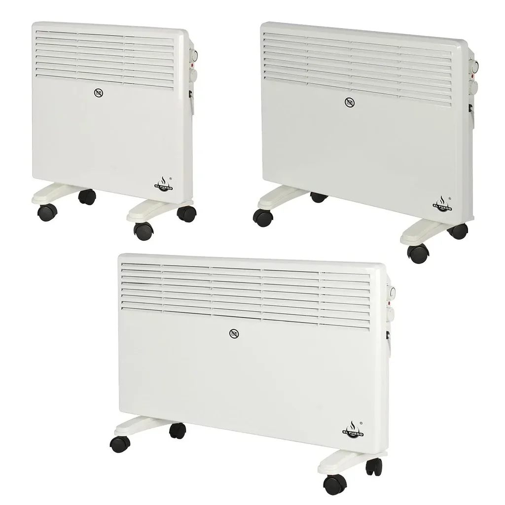 Mobile heating convector, white, 1500 W