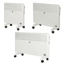 Mobile heating convector, white, 1500 W