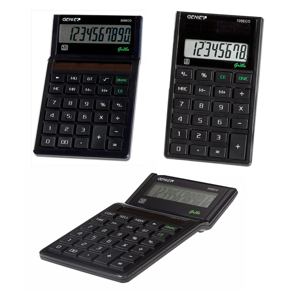 Solar calculator, 10 digits