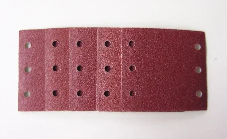 Sandpaper 110 x 100 mm, grain 60, 5 pieces