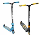 Stunt scooter with reinforced wing handlebars, HIC Compression System, 100 mm, ABEC 9, 360° steering, blue
