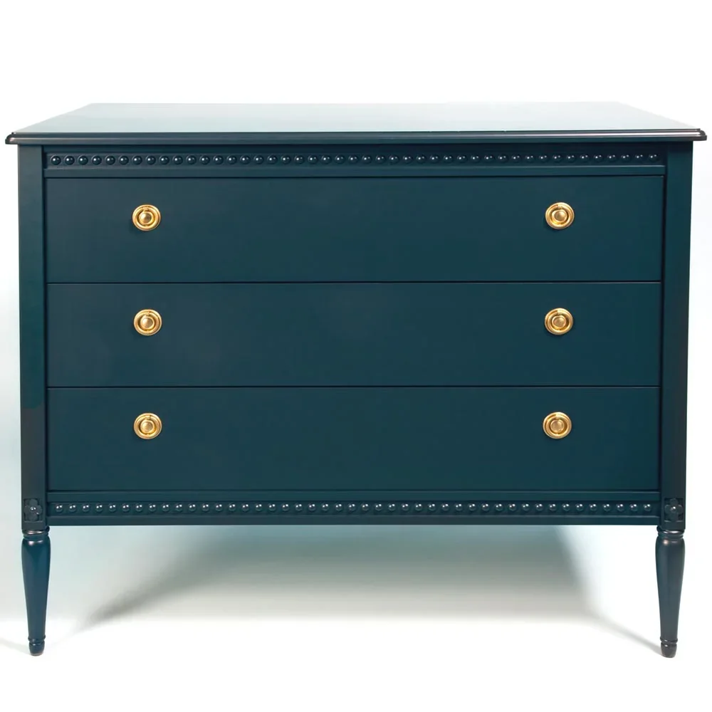 Gustavienne commode donkergroen