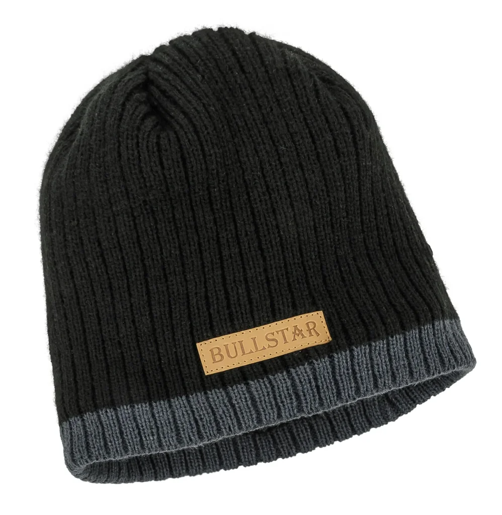 Fine-knit hat TOPXTAR black, size I