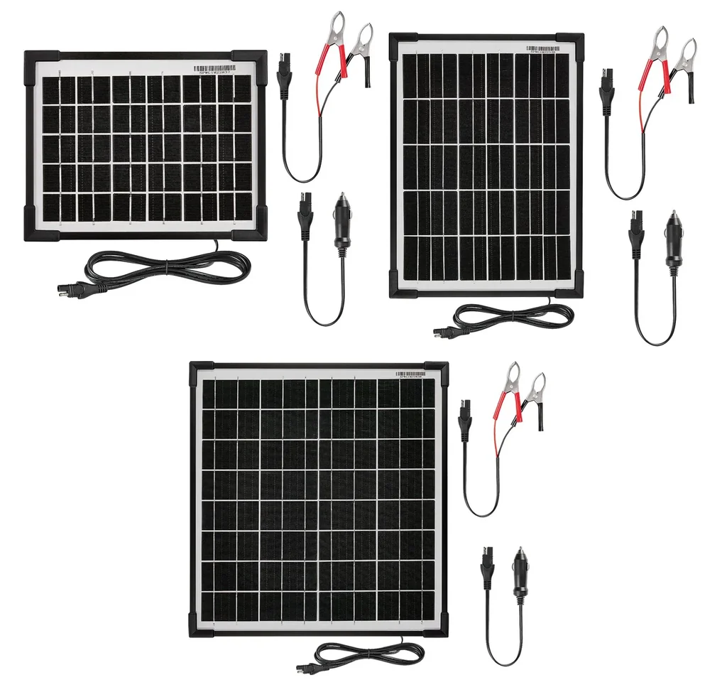 Mobile solar panel, 12 volts, 5 watts