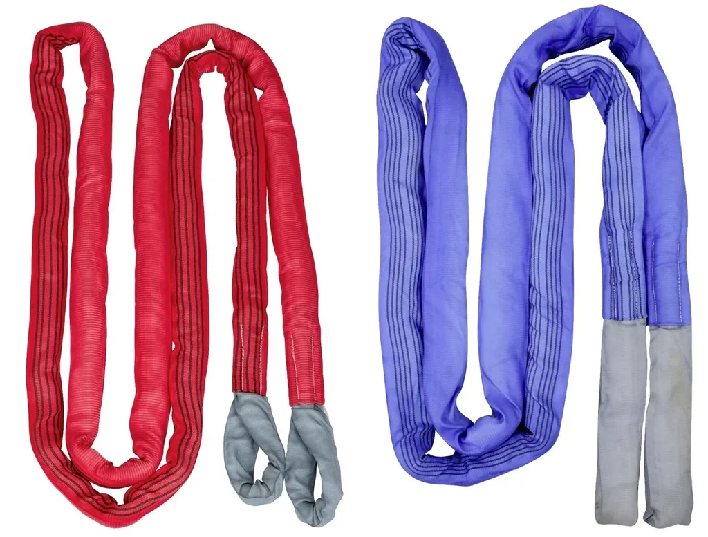 Towing sling, 35 t, 6 m, red