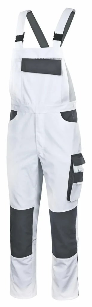 Dungarees EXTREME, white-grey, size XXL