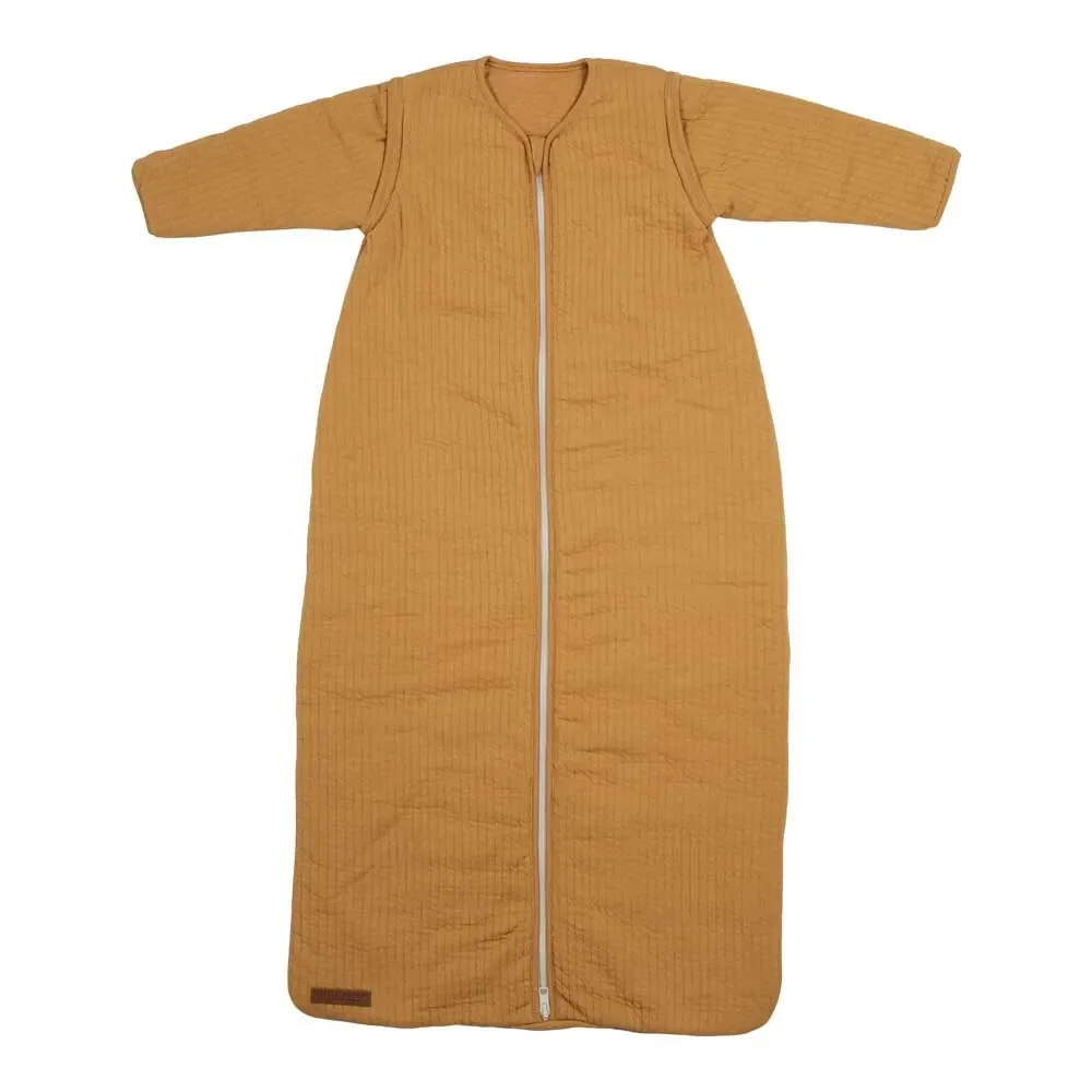 Little Dutch Winterslaapzak effen oker "Pure Ochre, Maat: 90 cm
