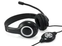 Headset USB 2m cable, microphone, remote control stereo black
