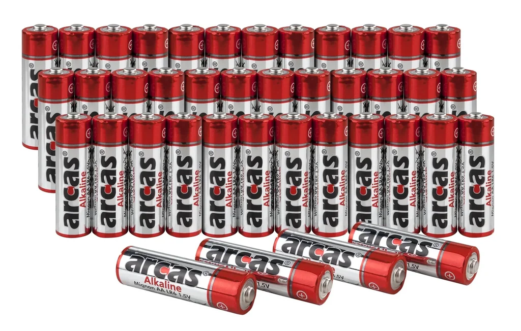 Alkaline Mignon (AA) batteries – 36 pieces