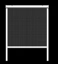 Insect screen roller blind for windows, white, 130 x 160 cm