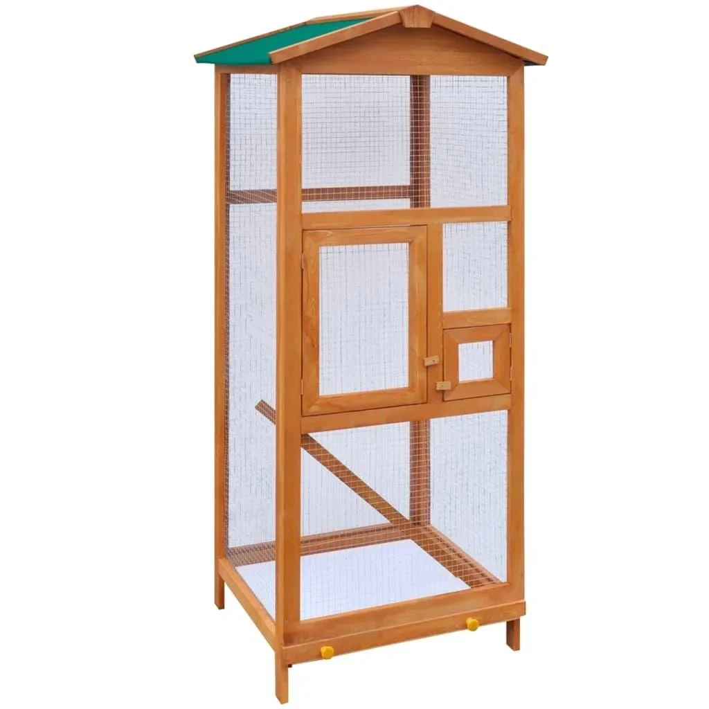 Birdcage 65x63x165 cm wood