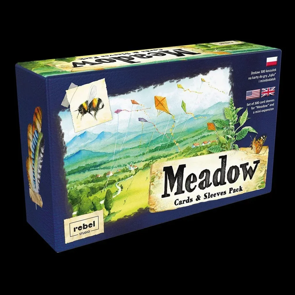 Board game Meadow - Cards & Sleeves Pack (Expansion)