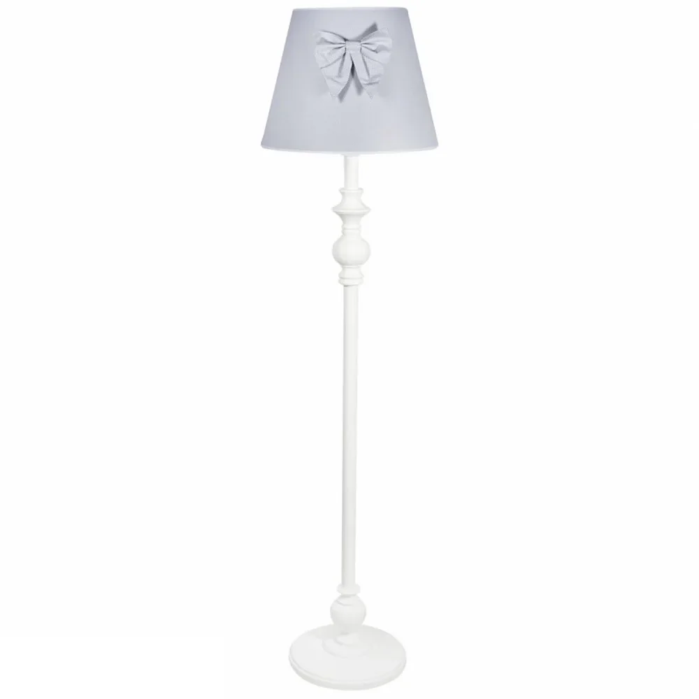 Caramella vloerlamp gedraaid been boog grijs