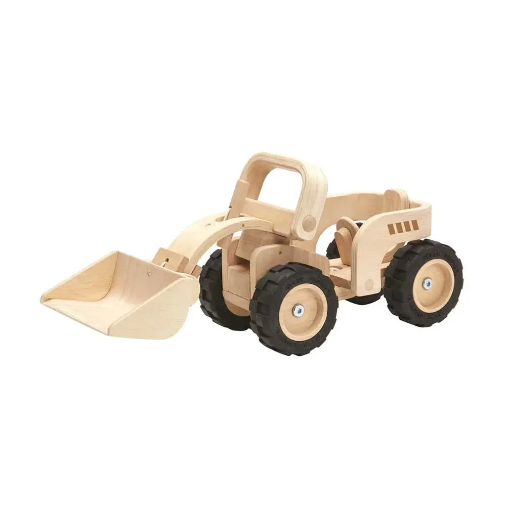 Houten kindergraver van Plan Toys Bagger