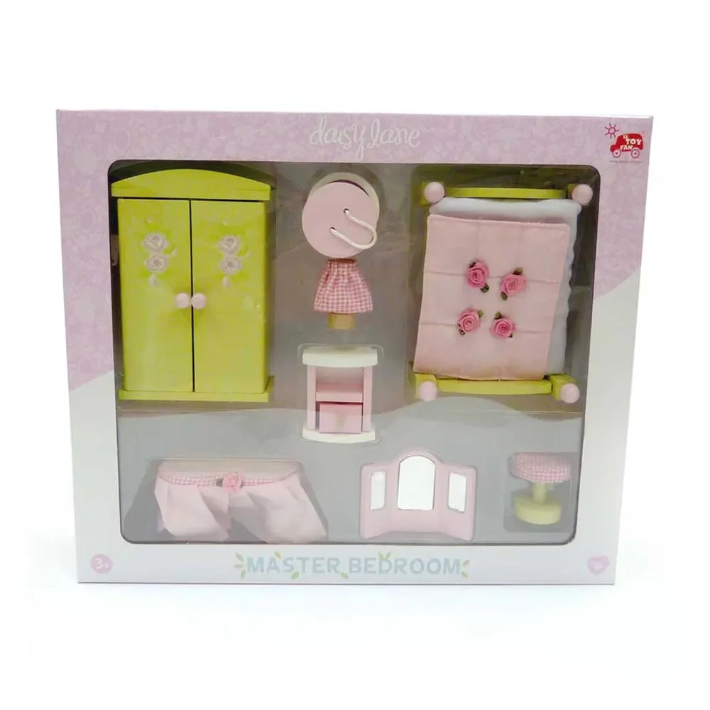 Le Toy Van poppenhuis accessoires slaapkamer Daisy Lane