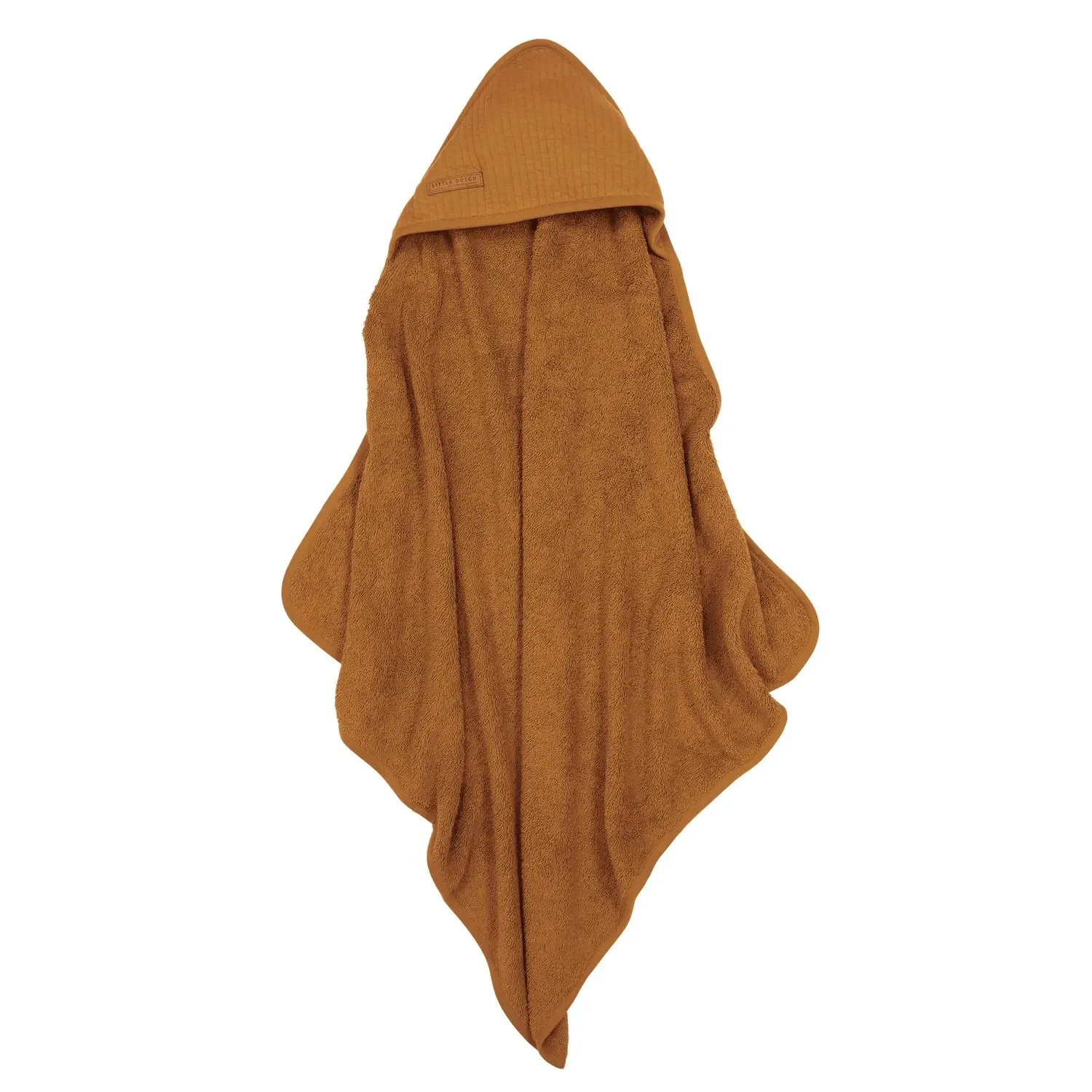 Little Dutch Babyhanddoek met capuchon, kleur: Ochre Spice