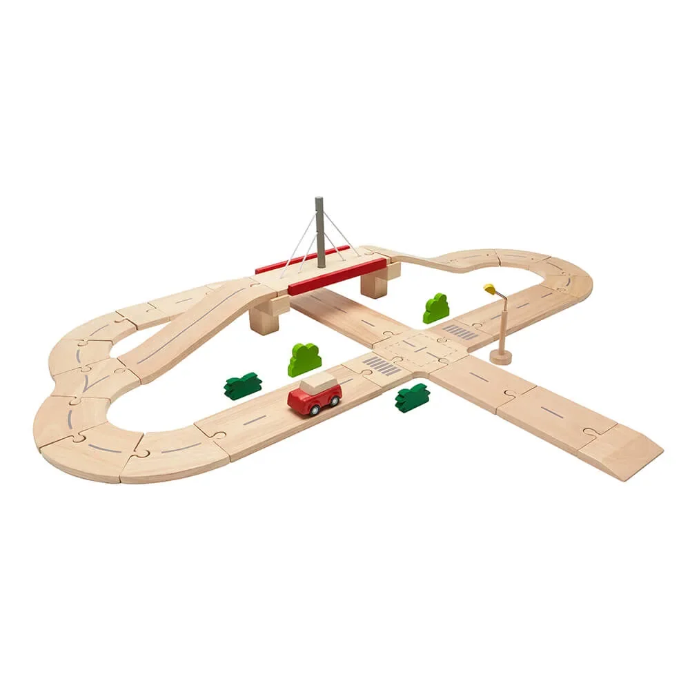 Plan Toys Road systeem hout