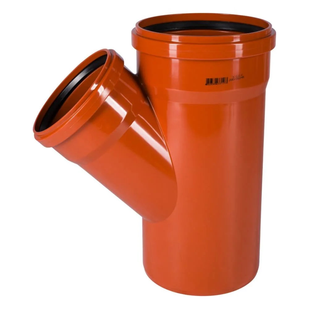 KG Buis Afsplitsing DN 200/160, 45 Graden