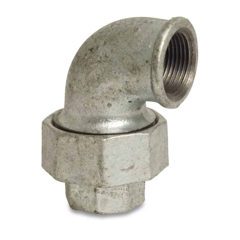 2 inch 90° Tempergiet Winkelkoppeling - Konische Draadfitting