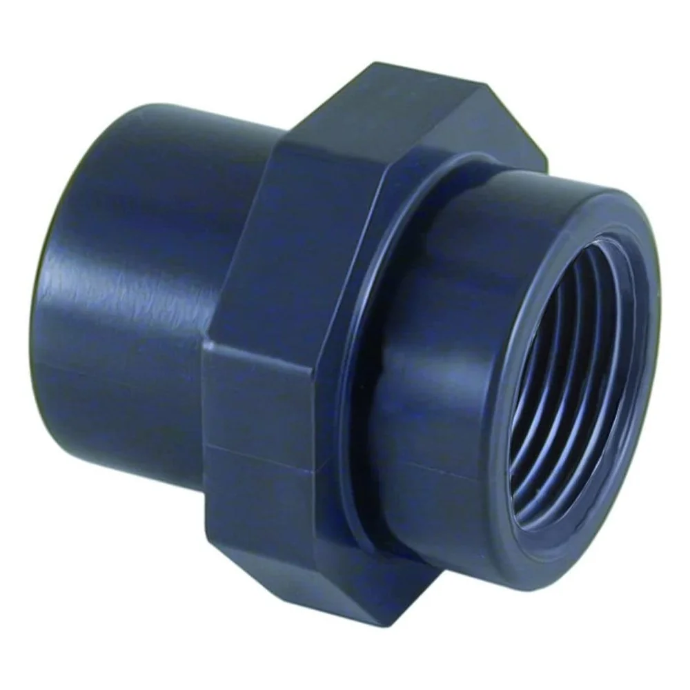 PVC Übergangsmuffe 50-40mm met 1 1/4" binnendraad