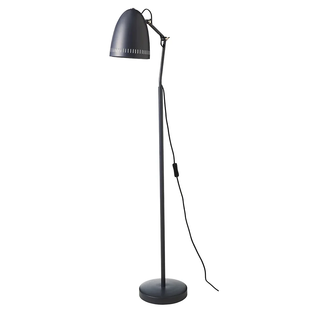 Superliving vloerlamp metaal "Dynamo" mat zwart
