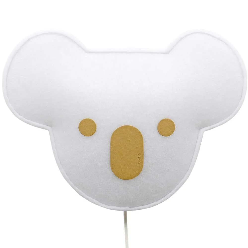 Buokids Soft wandlamp Koala beer mosterdgeel