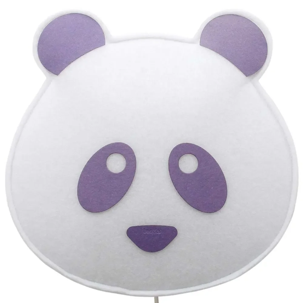 Buokids Soft wandlamp Panda Bear paars