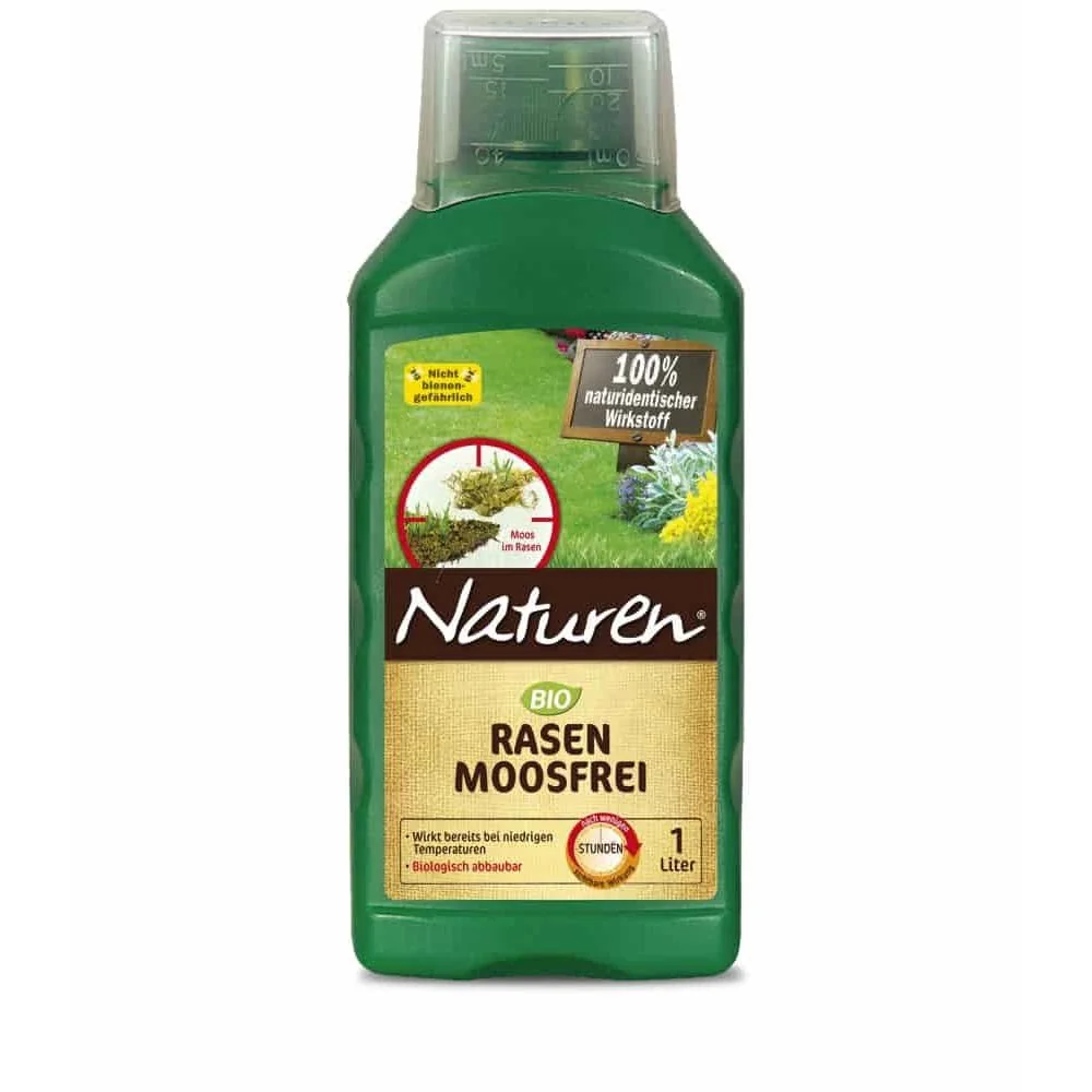 Naturen Bio Rasen Moosvrij Maken - 1L Concentraat