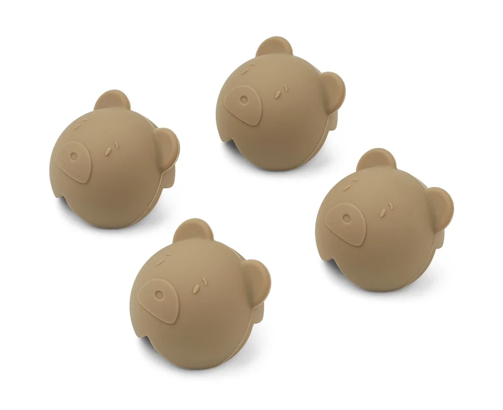 Liewood Hoekbeschermer Abraham, 4-pack, kleur: Oat