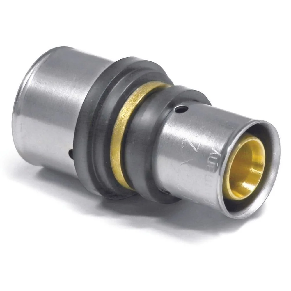 Persfitting Verloopkoppeling 20mm - 16mm voor Verbonden Buis