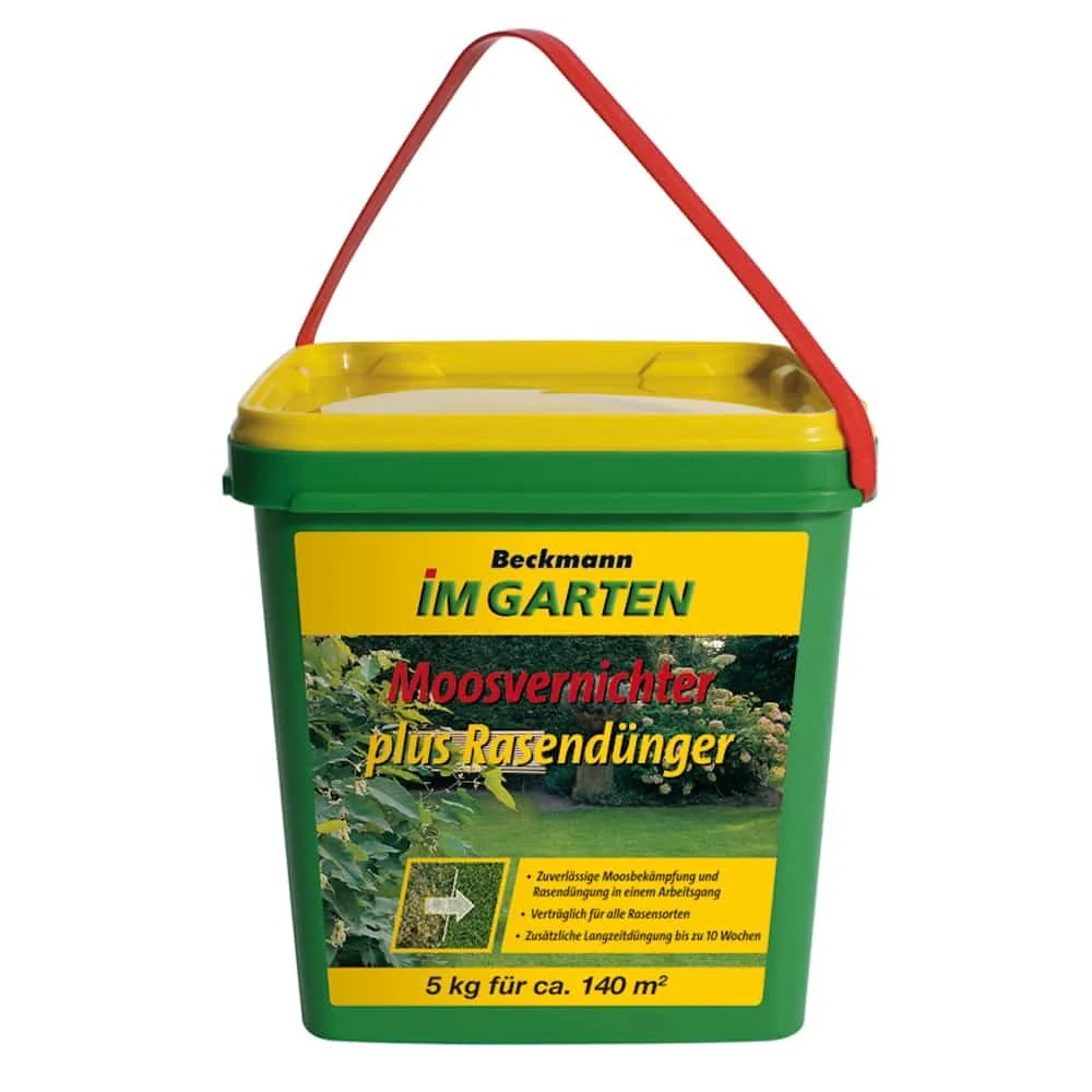 Gazonmest tegen Mos en IJzer - 5kg: Mosvrij Gazon!
