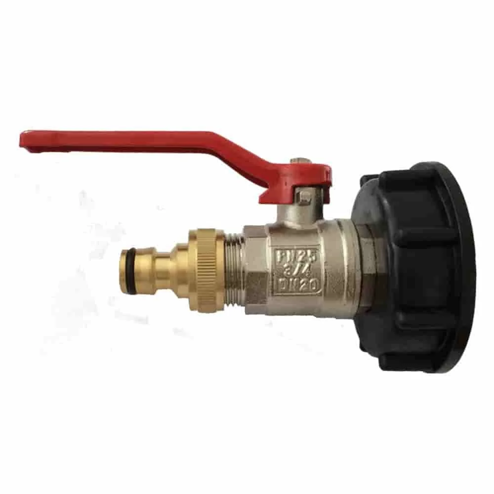 IBC Adapter S60 Set met Kraan en Koppeling