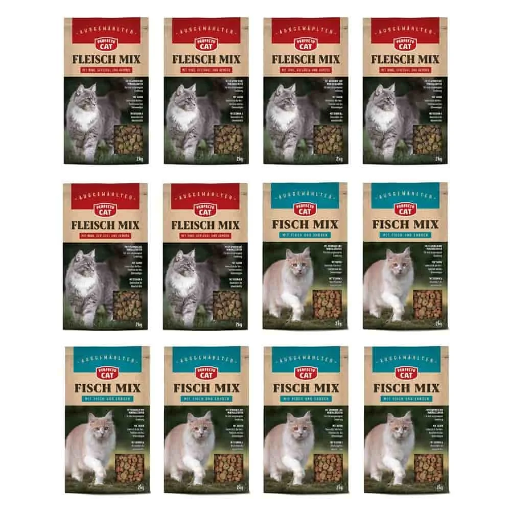 Kattenvoer 24kg, droog kattenvoer, kattenbrokken classic