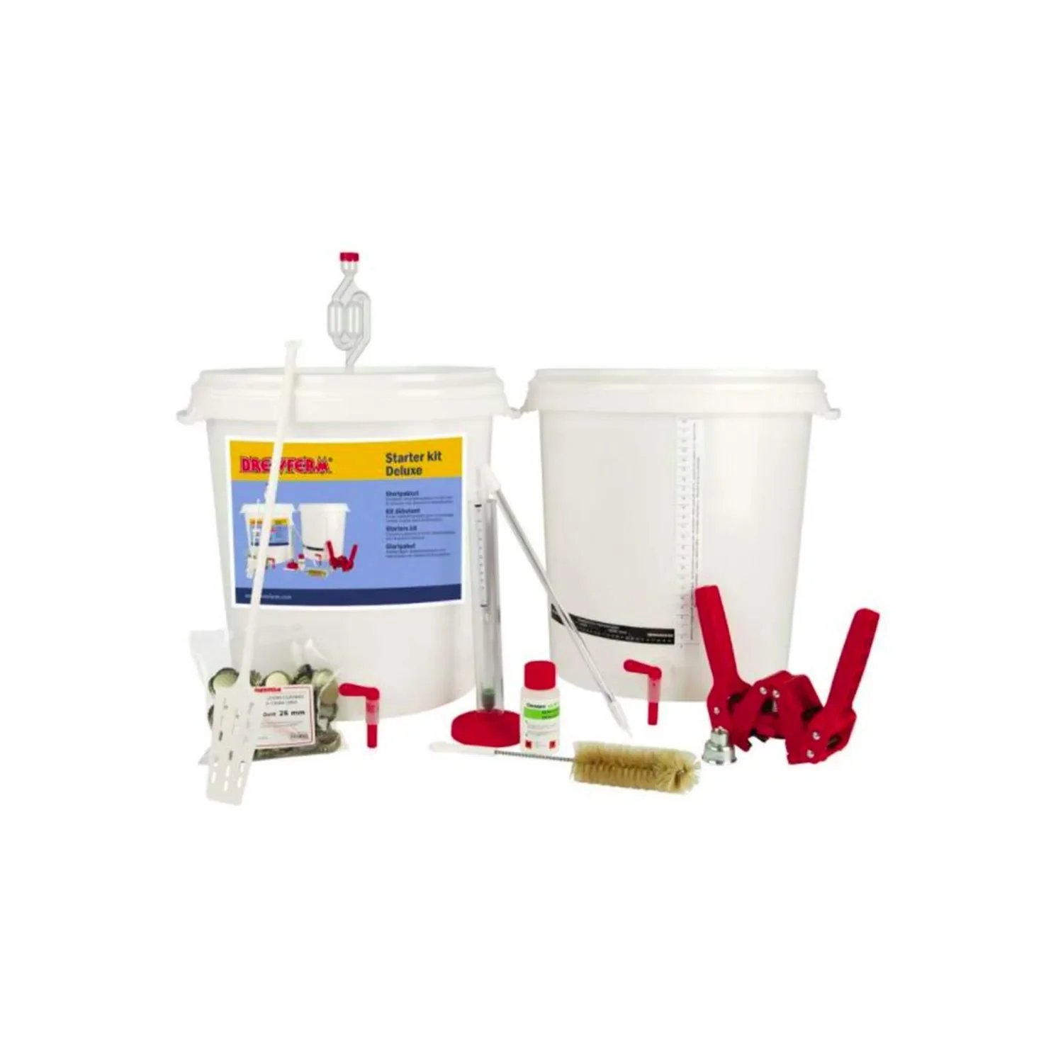 Bierbrouwset, Thuisbrouwpakket - Brewferm Startpaket Deluxe