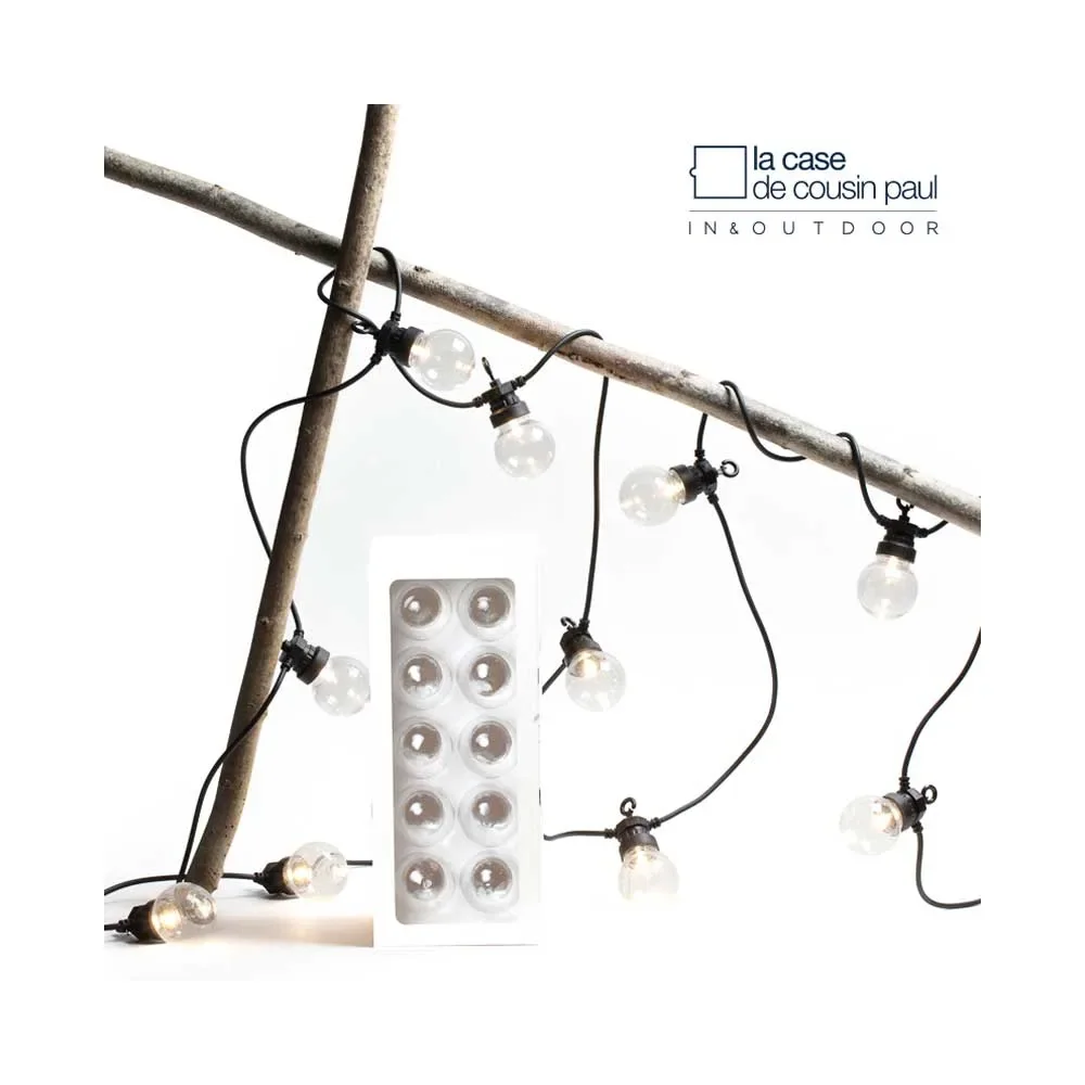 Neef Paul lichtketting buiten LED transparant
