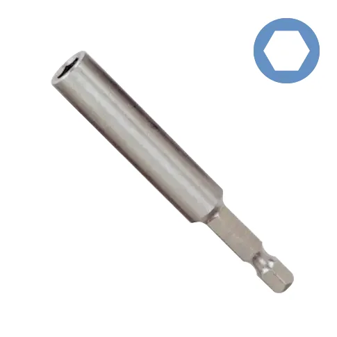 Bithouder 6.35mm HEX met C-Ring - Professionele kwaliteit