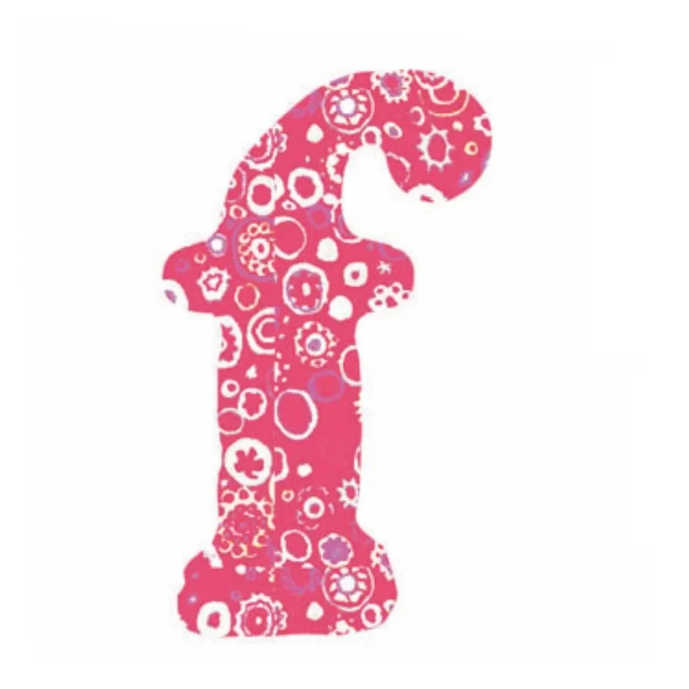 Lilipinso sticker roze letter f