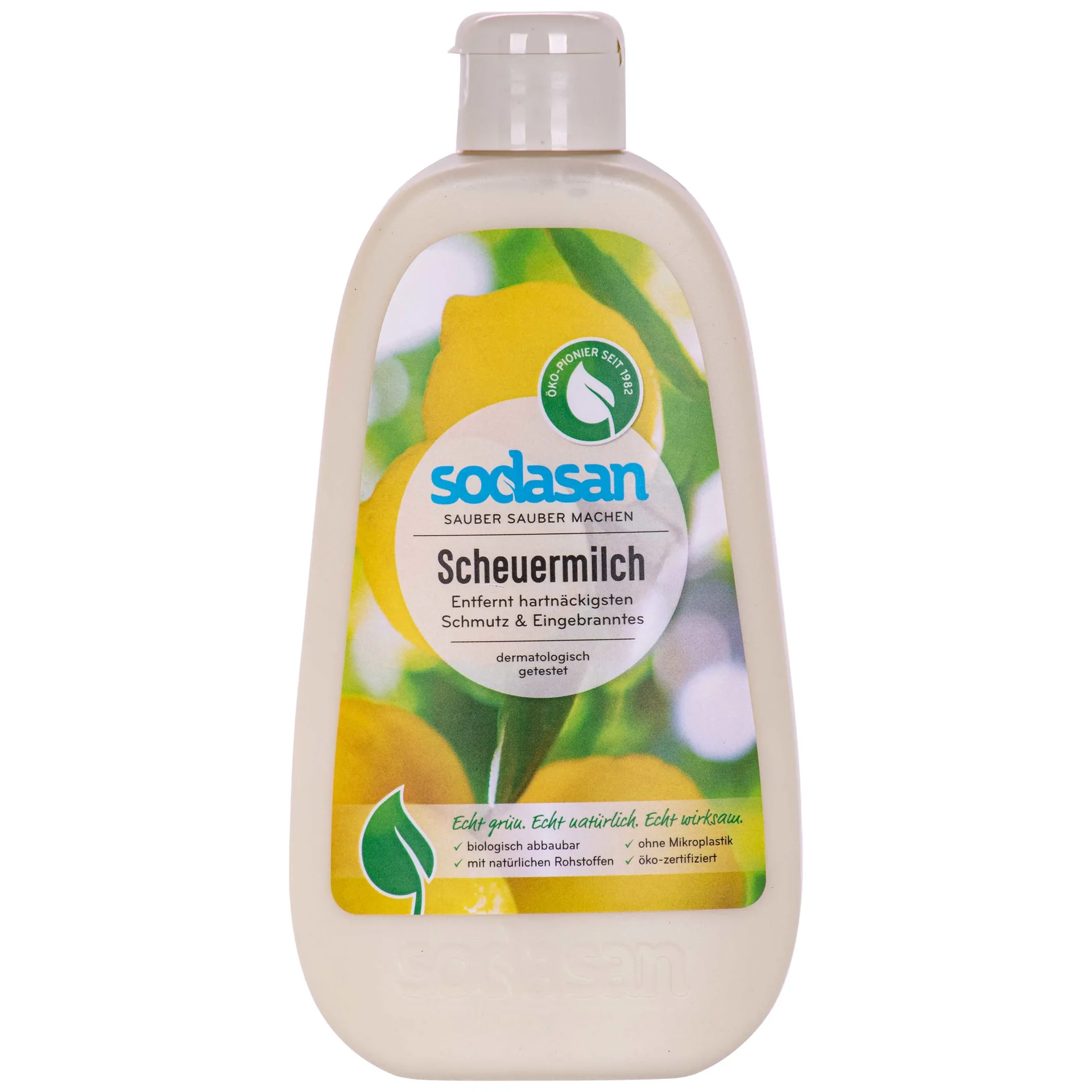 Schoonmaakmelk 500 ml, schuurmiddel, natuurlijke schuurmiddel