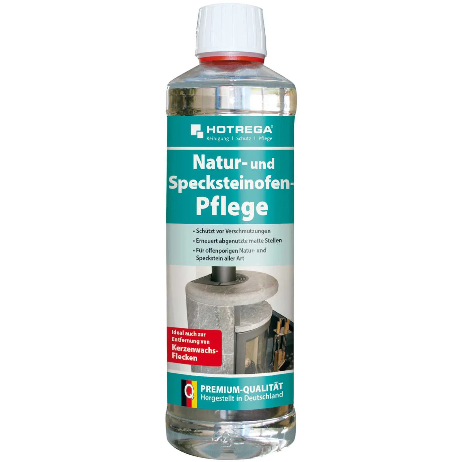 Speksteen kachel onderhoud, Natuursteen kachel reiniger, 500 ml