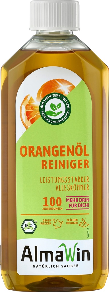 Oranjeolie reiniger, Natuurlijke ontvetter, Oranjereiniger concentraat, 500 ml, Biologische reiniger