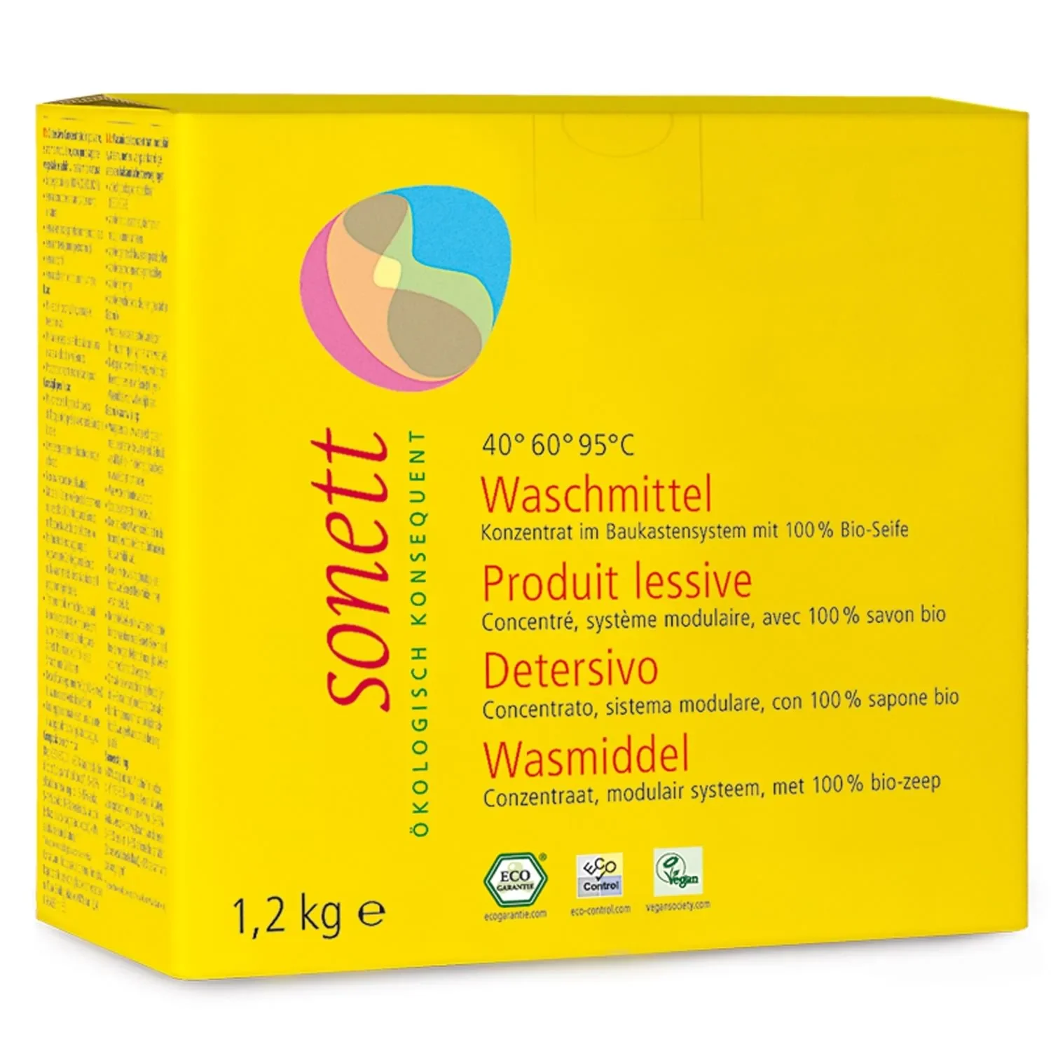 Wasmiddel poeder, 1,2kg, wasmiddel concentraat, 40°60°95°, waspoeder concentraat