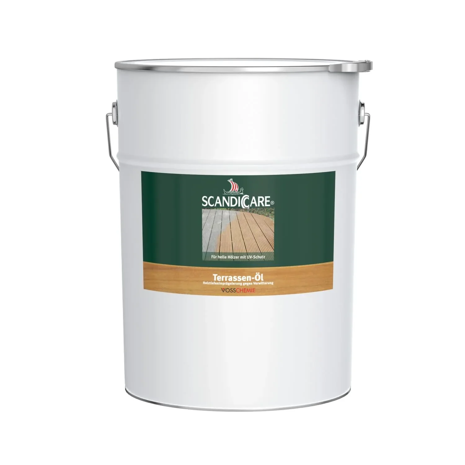 Terrasolie 10 Liter, Terrasolie licht, olie voor terras, houten terras behandelen