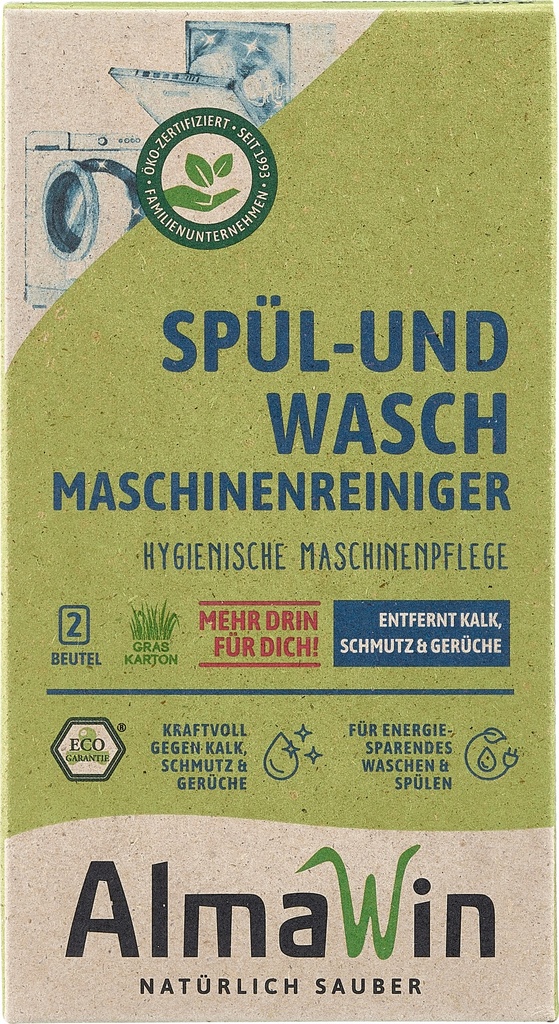 Vaatwasser reiniger, Wasmachine reiniger, Vaatwasser ontkalker, 200 g concentraat