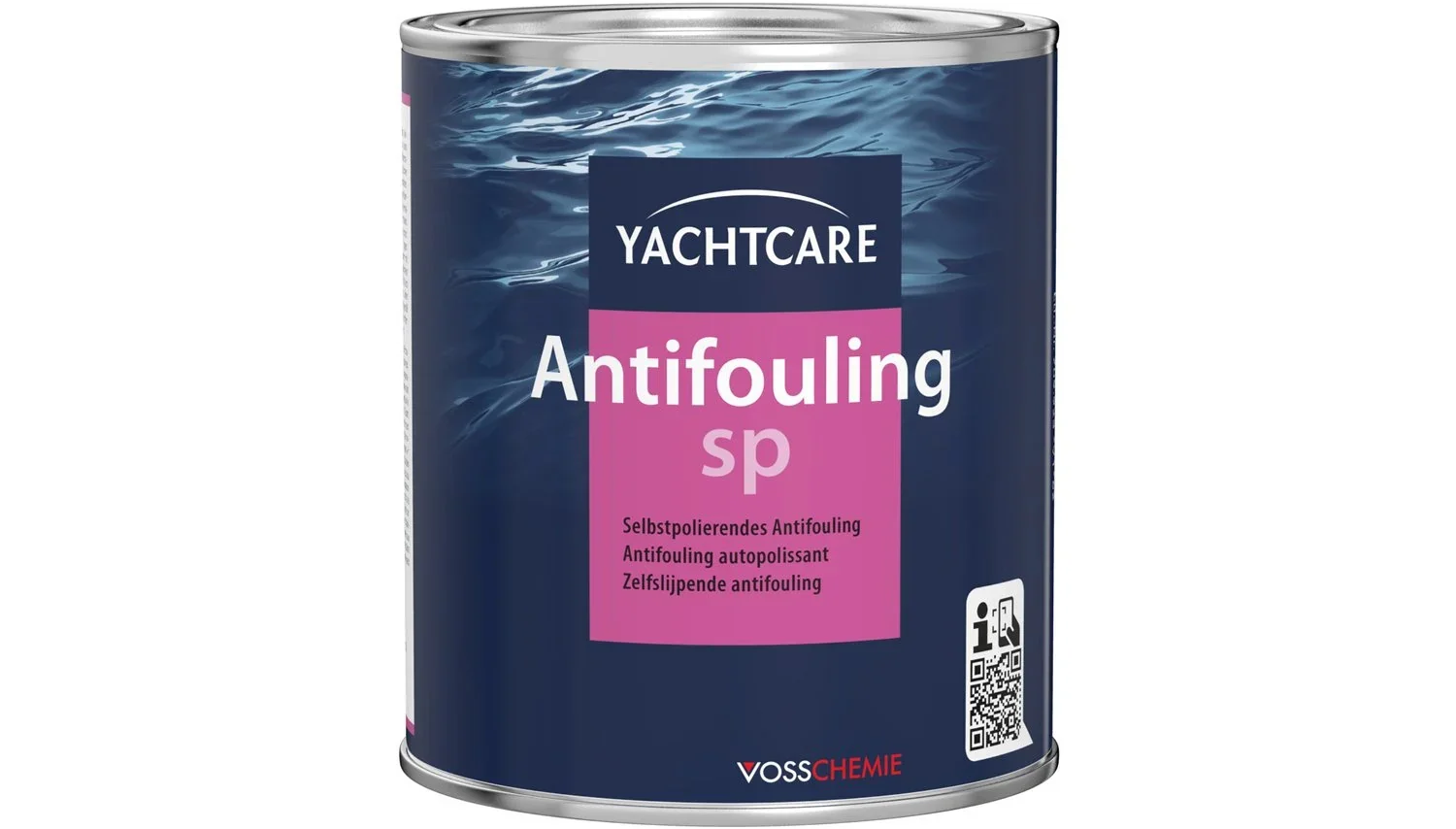Antifouling boot, Antifouling zwarte boot, 750 ml, zwart